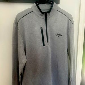 Men’s Gray Callaway Golf pullover